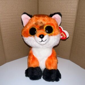 Ty Beanie Boos Meadow the Fox Plush